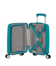 AMERICAN TOURISTER SOUNDBOX MINI Extra small carry-on luggage deep teal - Hand luggage - 2