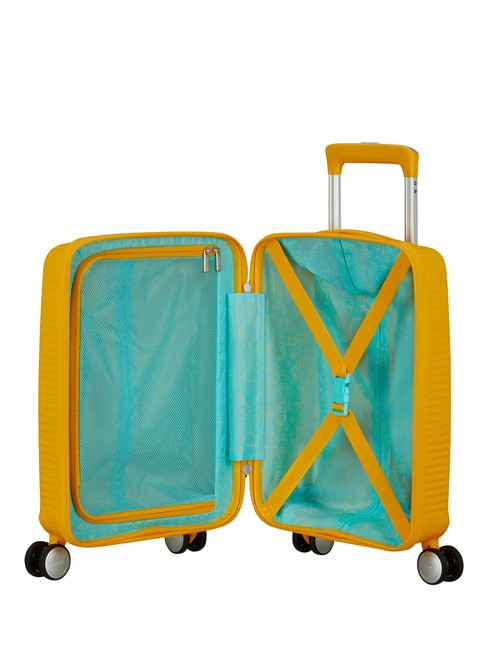 SOUNDBOX MINI Extra small carry-on luggage goldenyellow - Hand luggage