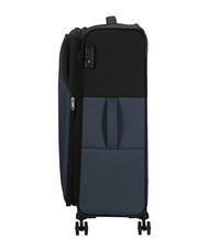 AMERICAN TOURISTER DARING DASH Large expandable trolley black / gray - Semi-rigid Trolley Cases - 4