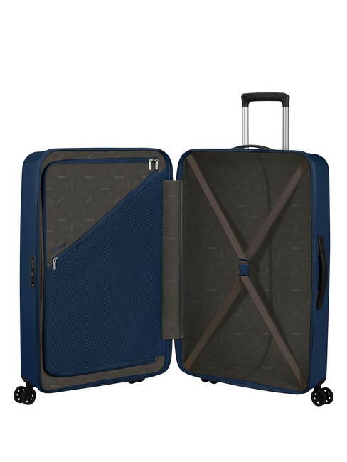 REJOY Large size trolley blu navy - Rigid Trolley Cases