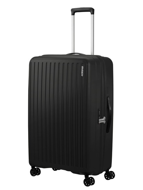 REJOY Large size trolley true black - Rigid Trolley Cases