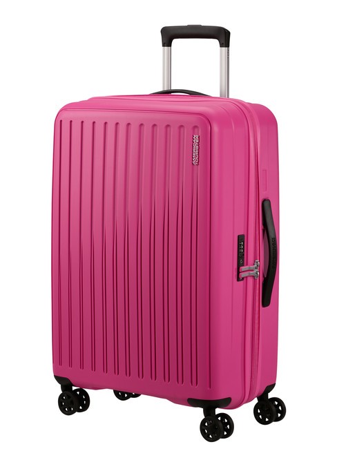 REJOY Medium size trolley hawaiian pink - Rigid Trolley Cases