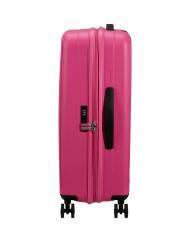 AMERICAN TOURISTER REJOY Medium size trolley hawaiian pink - Rigid Trolley Cases - 4