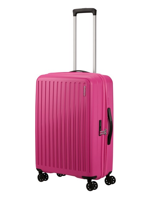REJOY Medium size trolley hawaiian pink - Rigid Trolley Cases