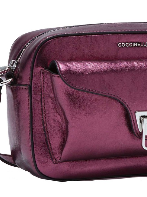 BEAT PEPITA  Mini shoulder bag, in leather pulp pink - Women&rsquo;s Bags
