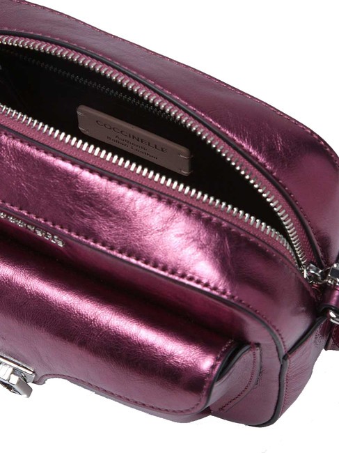 BEAT PEPITA  Mini shoulder bag, in leather pulp pink - Women&rsquo;s Bags