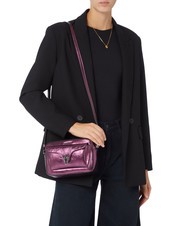 COCCINELLE BEAT PEPITA  Mini shoulder bag, in leather pulp pink - Women&rsquo;s Bags - 5