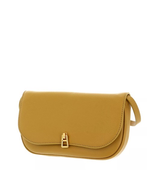 MAGIE Small textured leather bag lemongrass - Women&rsquo;s Bags
