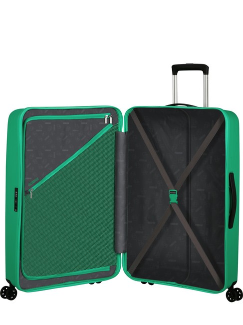 REJOY Large size trolley JADE GREEN - Rigid Trolley Cases