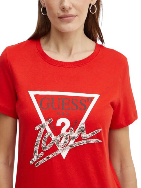 SS CN ICON  Cotton T-Shirt delicious red - T-shirt