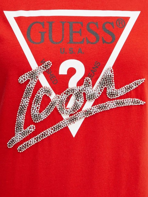 SS CN ICON  Cotton T-Shirt delicious red - T-shirt