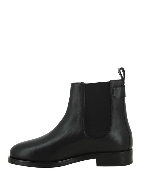 STUD LOW CHELSEA Leather ankle boot BLACK - Women&rsquo;s shoes