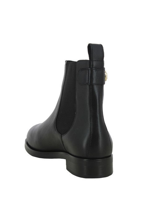 STUD LOW CHELSEA Leather ankle boot BLACK - Women&rsquo;s shoes