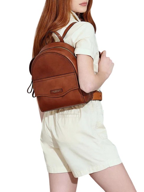 ANGELA Leather backpack BROWN - Women’s Bags