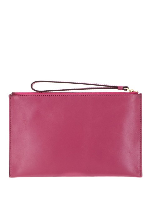 LUCREZIA Clutch bag with leather cuff lipstick abb. gold - Women’s Bags