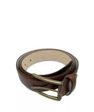 THE BRIDGE BRUNELLESCHI  Men's leather belt BROWN - Belts - 3