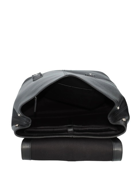 BIAGIO  13" Laptop Backpack, Leather Black - Laptop backpacks