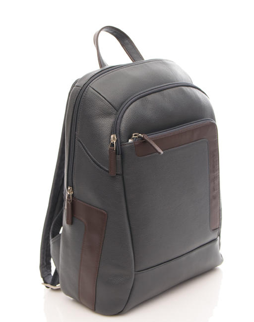 backpack X1 line; 13&rdquo; laptop bag blue / brown - Laptop backpacks