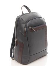 PIQUADRO backpack X1 line; 13&rdquo; laptop bag blue / brown - Laptop backpacks - 2