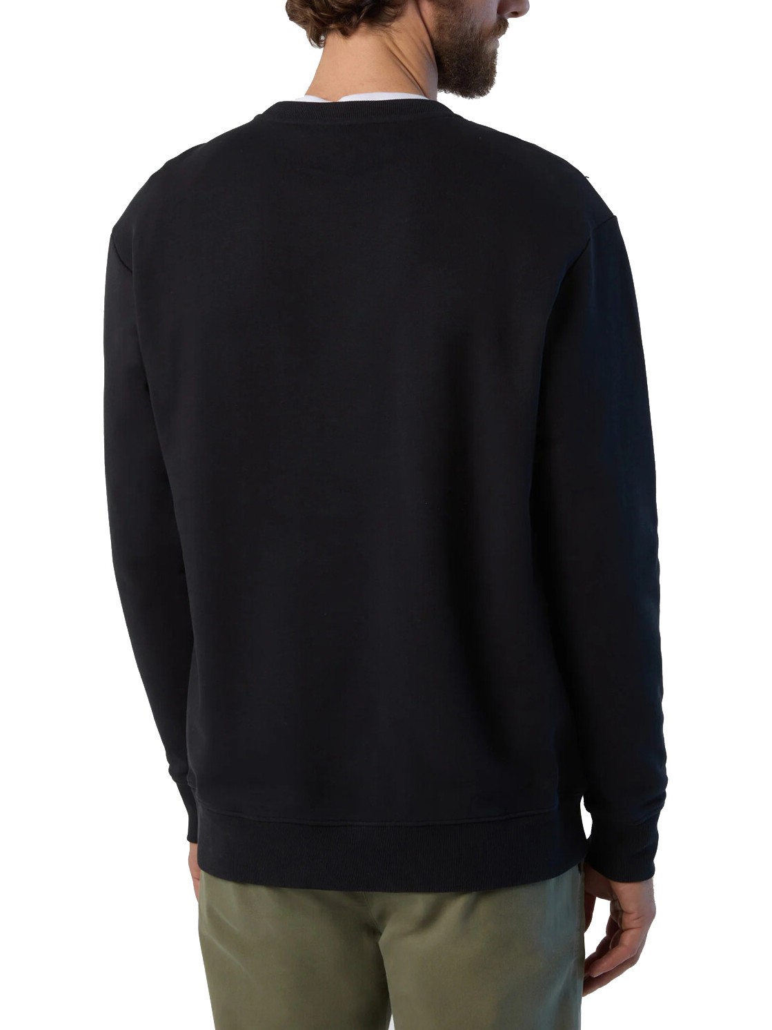 Basic cotton sweatshirt outlet