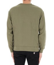 NORTH SAILS BASIC Cotton sweatshirt with logo lettering dusty olive - Sweatshirts - 2