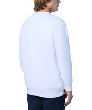 NORTH SAILS BASIC Cotton sweatshirt with logo lettering white - Sweatshirts - 2