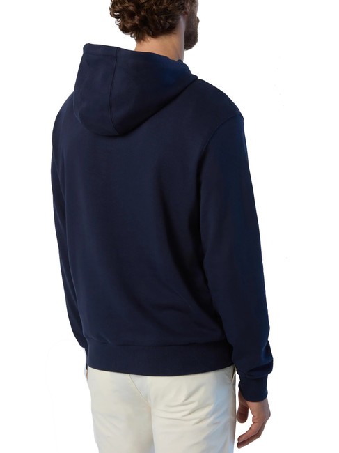 BASIC Logo print hoodie navy blue - Sweatshirts