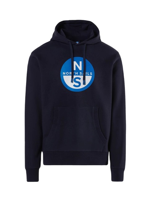 BASIC Logo print hoodie navy blue - Sweatshirts