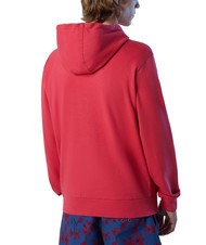 NORTH SAILS BASIC Logo print hoodie watermelon - Sweatshirts - 2