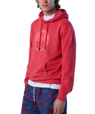 NORTH SAILS BASIC Logo print hoodie watermelon - Sweatshirts - 3