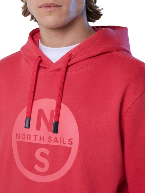 BASIC Logo print hoodie watermelon - Sweatshirts