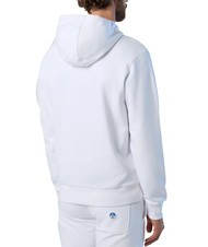 NORTH SAILS BASIC Logo print hoodie white - Sweatshirts - 2