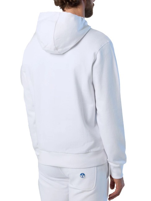 BASIC Logo print hoodie white - Sweatshirts