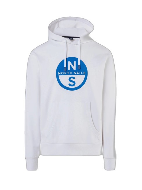 BASIC Logo print hoodie white - Sweatshirts