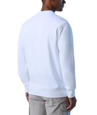 NORTH SAILS BASIC Crewneck sweatshirt with logo print white - Sweatshirts - 2