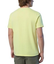 NORTH SAILS BASIC Cotton T-shirt with logo print limelight - T-shirt - 2