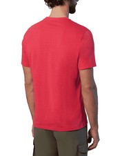 NORTH SAILS BASIC Cotton T-shirt with logo print watermelon - T-shirt - 2