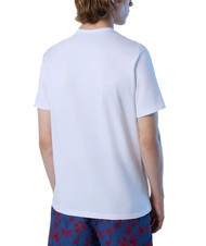 NORTH SAILS BASIC Cotton T-shirt with logo print white - T-shirt - 2