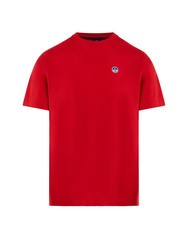 NORTH SAILS BOLLO Cotton T-shirt red - T-shirt - 5