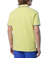 NORTH SAILS COLLAR STRIPED Short-sleeved cotton polo limelight - Polo shirt - 2