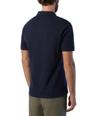 NORTH SAILS BASIC Short-sleeved cotton polo navy blue - Polo shirt - 2