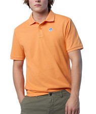 NORTH SAILS BASIC Short-sleeved cotton polo tangerines - Polo shirt - 3