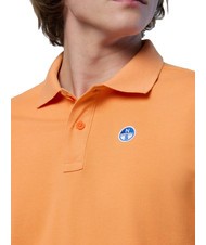 NORTH SAILS BASIC Short-sleeved cotton polo tangerines - Polo shirt - 4