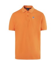 NORTH SAILS BASIC Short-sleeved cotton polo tangerines - Polo shirt - 5