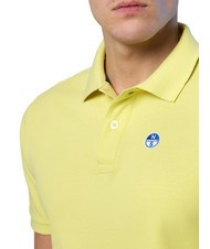 NORTH SAILS BASIC Short-sleeved cotton polo limelight - Polo shirt - 4