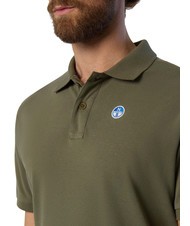 NORTH SAILS BASIC Short-sleeved cotton polo dusty olive - Polo shirt - 4