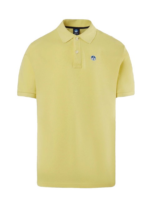 BASIC Short-sleeved cotton polo limelight - Polo shirt