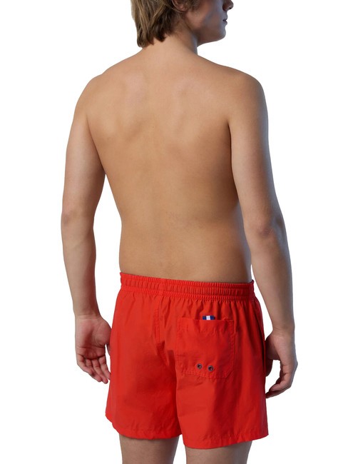 VOLLEY Boxer costume with logo bright orange - Swimwear