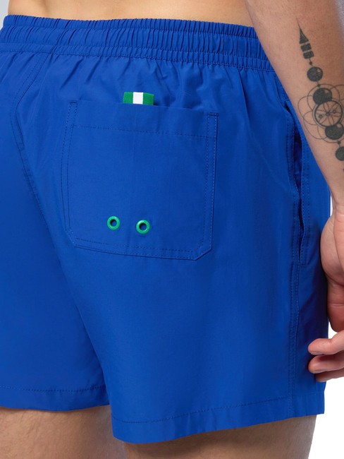 VOLLEY Boxer costume with logo surf blue - Swimwear