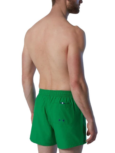 VOLLEY Boxer costume with logo green bee - Swimwear